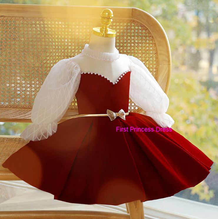 Beautiful Valvet Birthday Party Frock Dress