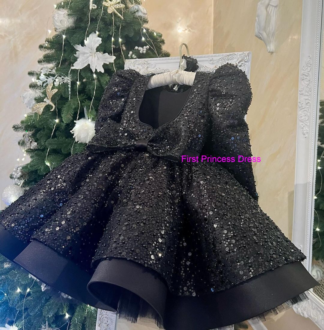 Beaded Fluffy Birthday Party Dress
