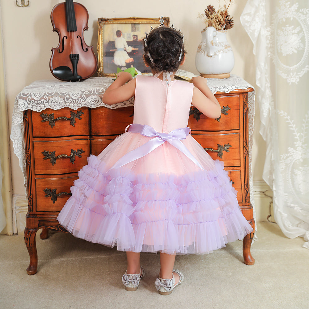 Beautiful Multi Frill Party Dress Frock