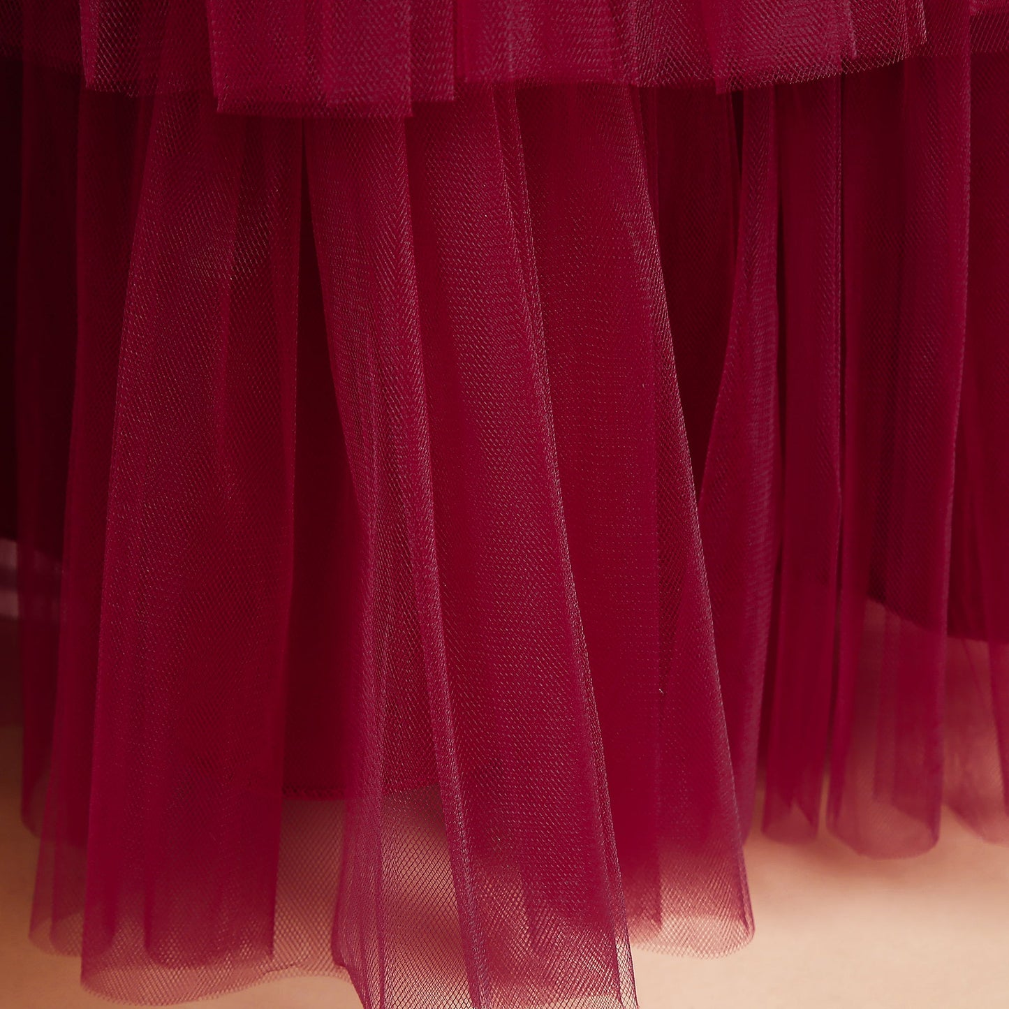 Full Length Multi Frill Birthday Party Dress